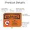 Signmission No Forklifts Beyond This Point With Symbol, 10 in W x Rectangle, Aluminum OS-2PACK-WS-A-710-L-12268 - alternate 5